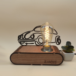 Lampe "Ze loupiote: Design"...