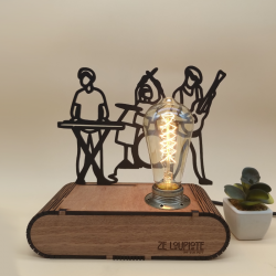 Lampe "Ze loupiote: Design"...